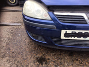CORSA C FRONT BUMPER ULTRABLAU METALLIC Z21B  2001 20066
