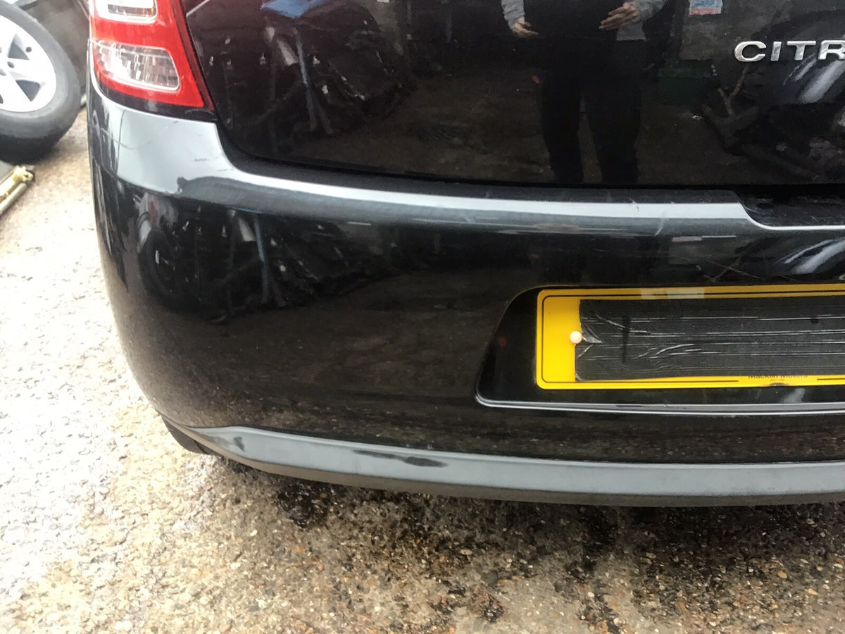 CITROEN C3 REAR BUMPER IN NOIR OBSIDIAN CODE EXLD 2009 20168