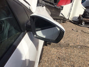 VOLKSWAGEN POLO 6R DRIVERS'S SIDE MIRROR CANDY WHITE LB9A  2009 20172