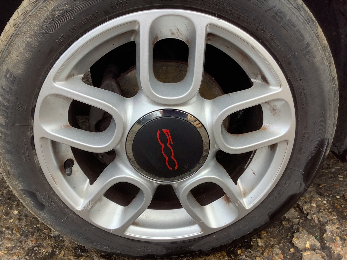 FIAT 500  ALLOY WHEEL 15''  WITH TYRE 185X55X15 2016 20215