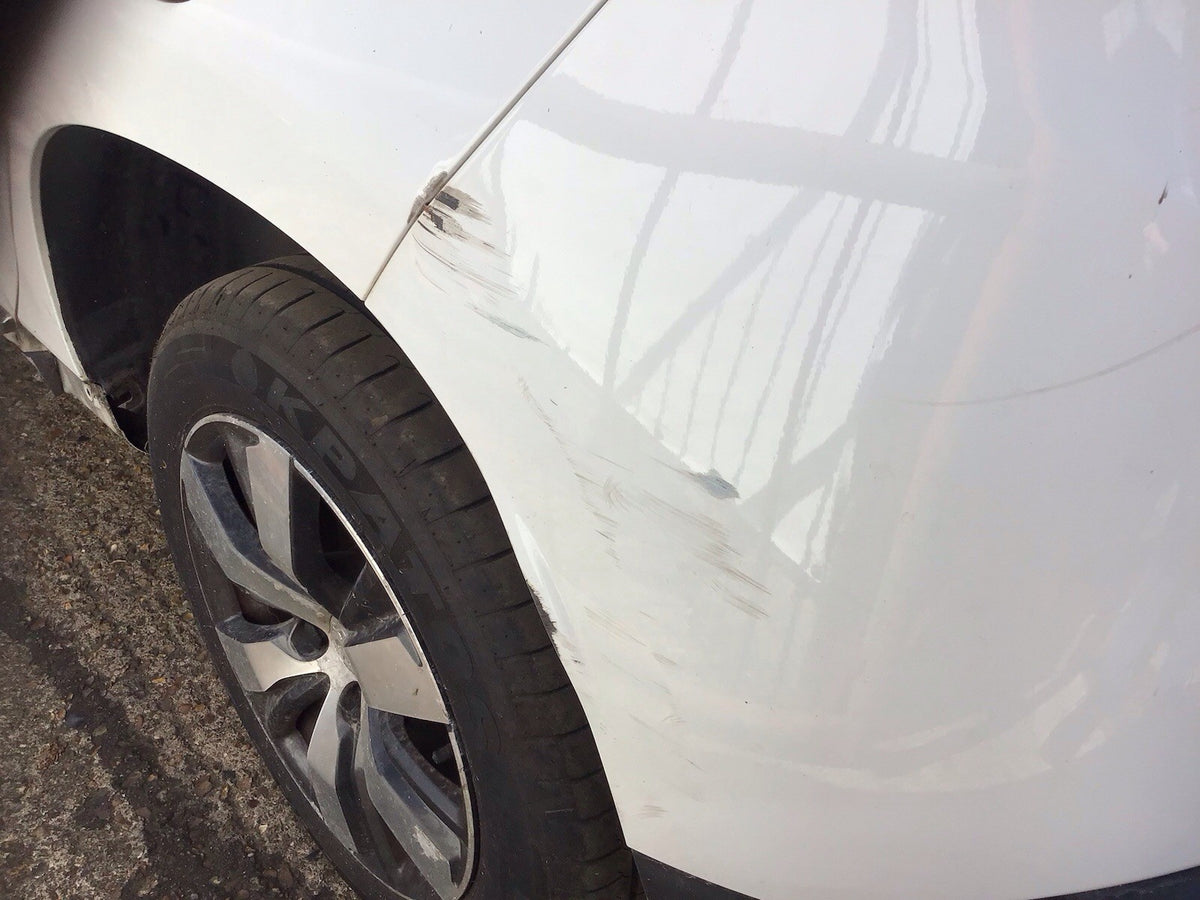 PEUGEOT 2008 MK1 REAR BUMPER IN BANQUISE WHITE PAINT CODE EWP 2013 20193