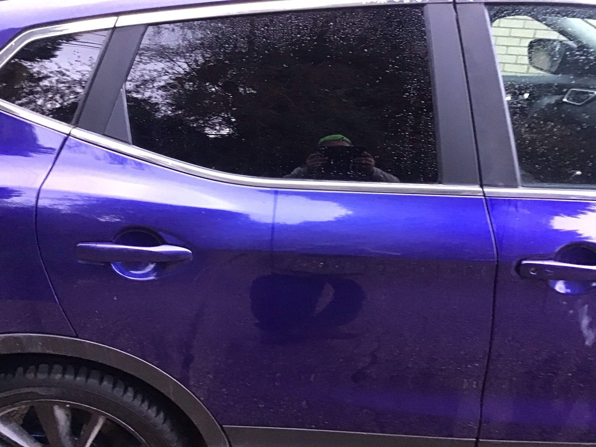 NISSAN QASHQAI J11 DRIVER SIDE REAR DOOR INK BLUE METALLIC BRN 2014 20203