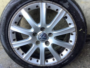 VOLKSWAGEN GOLF MK5 ALLOY WHEEL 17" 1K0601025K WITH TYRE 225X45X17 2002 20085