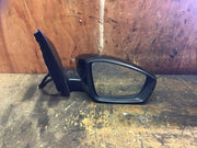 VOLKSWAGEN POLO 6R DRIVERS SIDE O/S WING MIRROR BLACK PEARL LC9X  2009 20177