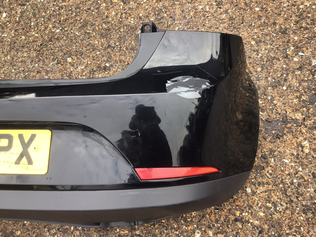 SEAT IBIZA FR REAR BUMPER 5 DOOR 6J4807421 BLACK LZ9Y 2011 20159