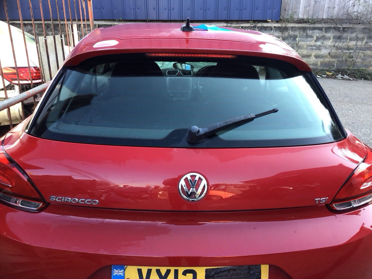 VOLKSWAGEN SCIROCCO TAILGATE RED PAINT CODE LA3H 2009 20175