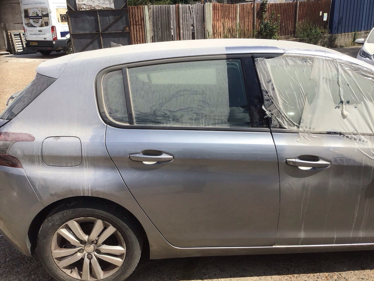 PEUGEOT 308 MK2 DRIVER'S SIDE O/S REAR DOOR ARTENSE GREY KCA 2013 20192