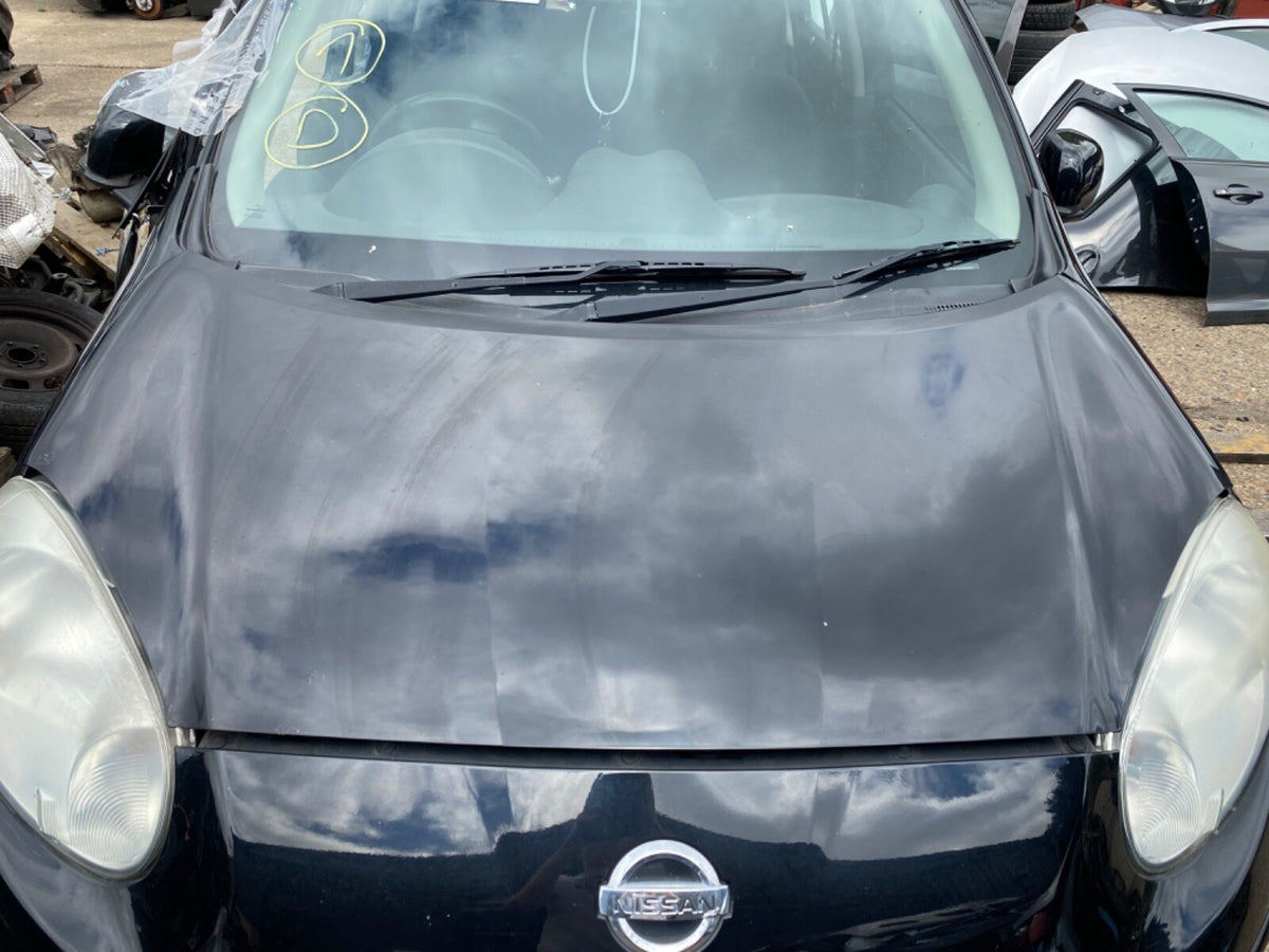NISSAN MICRA K13  BONNET BLACK  PAINT CODE KH3 2010-20176