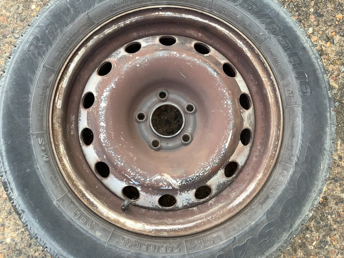 PEUGEOT EXPERT STEEL RIM  16'' TYRE 215X65X16  2007 20162