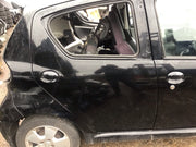TOYOTA AYGO DRIVER'S SIDE REAR DOOR BLACK METALLIC 211 2005 20146