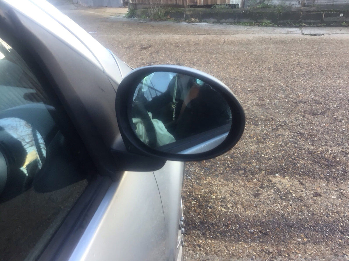 CITROEN C1 DRIVER'S SIDE O/S DOOR MIRROR SILVER METALLIC KTB 2005 20141