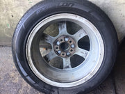 VOLKSWAGEN POLO 6R  ALLOY WHEEL 15" 6R0601025M  TYRE 195X55X15 2009 20174