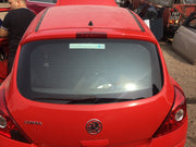 VAUXHALL CORSA D TAILGATE RED Z547 3 DOOR MODEL 2006 20141