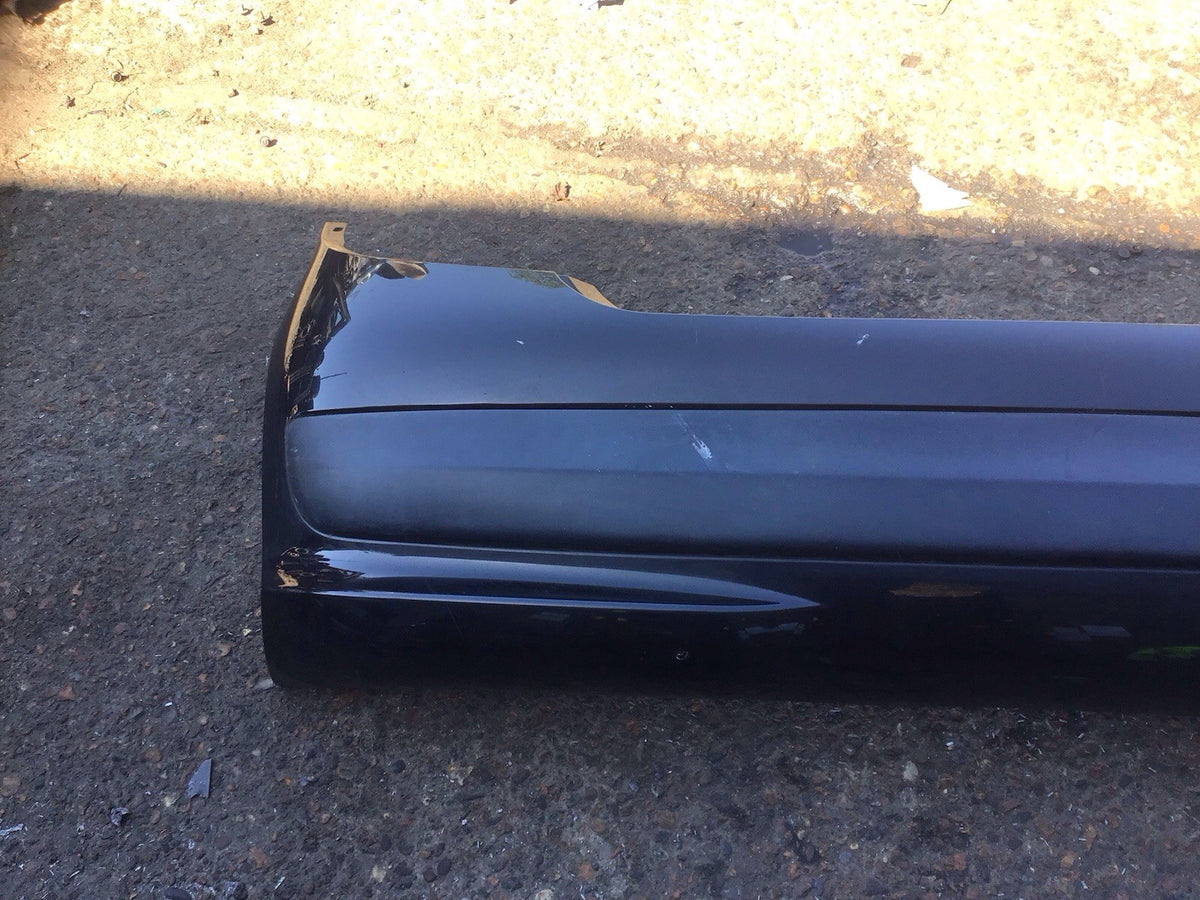 PEUGEOT 207 REAR BUMPER  OBSIDIAN BLACK EXL 2006 20124