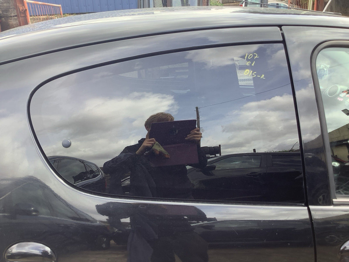 PEUGEOT 107 CITROEN C1 DRIVER'S O/S SIDE REAR WINDOW GLASS 5 DOOR 2005 20140