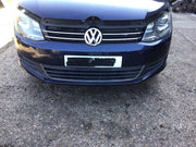 VOLKSWAGEN SHARAN MK2 FRONT BUMPER IN NIGHT BLUE LH5X  2010 20230
