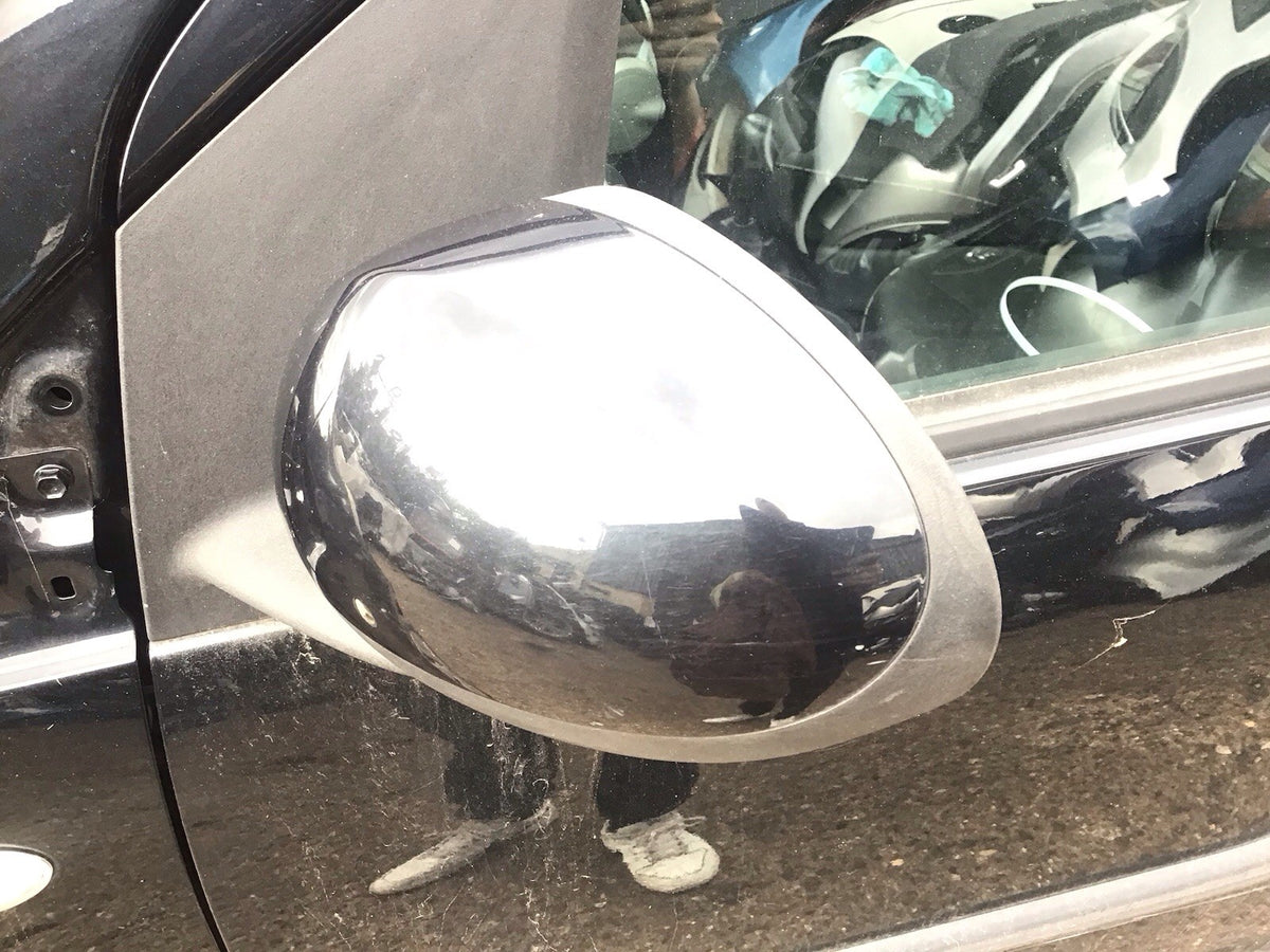 CITROEN C1 PASSENGER'S SIDE N/S DOOR MIRROR BLACK 2006 20120