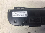 MERCEDES C CLASS W204 HEATER CLIMATE AC CONTROL UNIT SWITCH 2048300590 2007 20143