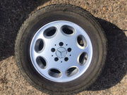 MERCEDES S CLASS W126 ALLOY WHEEL 15'' TYRE 8 HOLE 225X60X15 1980 19911