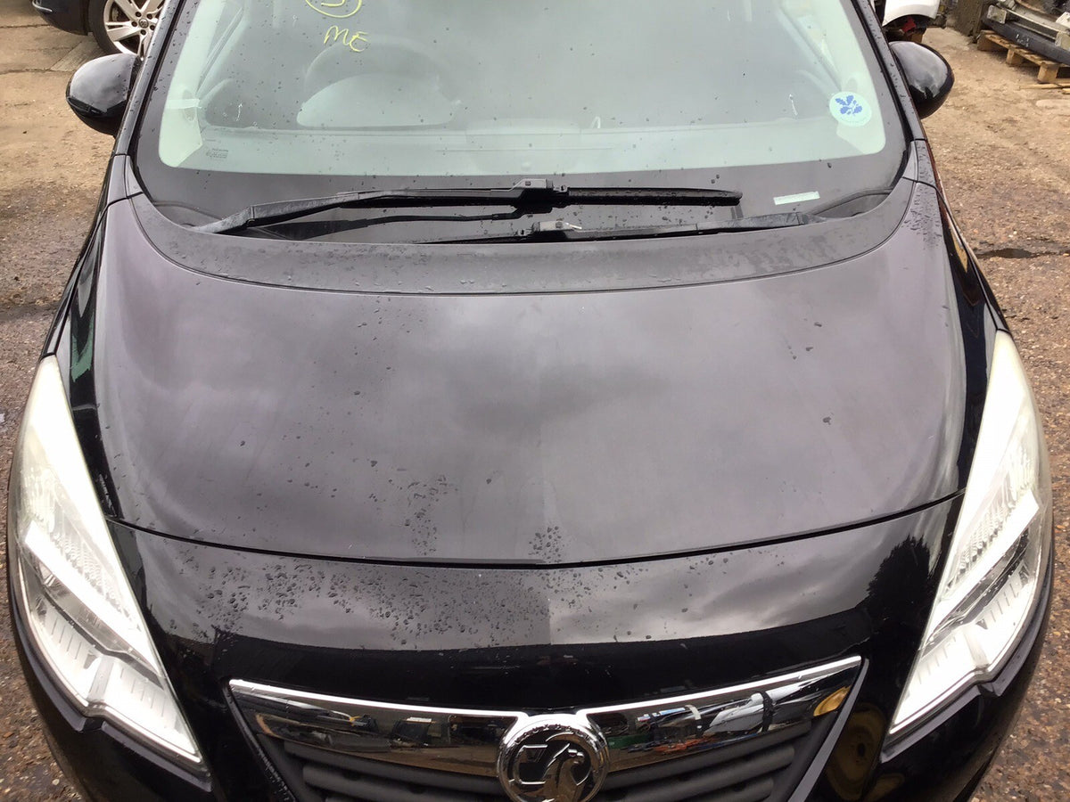 VAUXHALL MERIVA B BONNET SAPHIRE BLACK PAINT CODE Z20R GBG 2011 20171