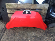 PEUGEOT 107 BONNET IN SCARLET RED PAINT CODE KJH 2005 20123