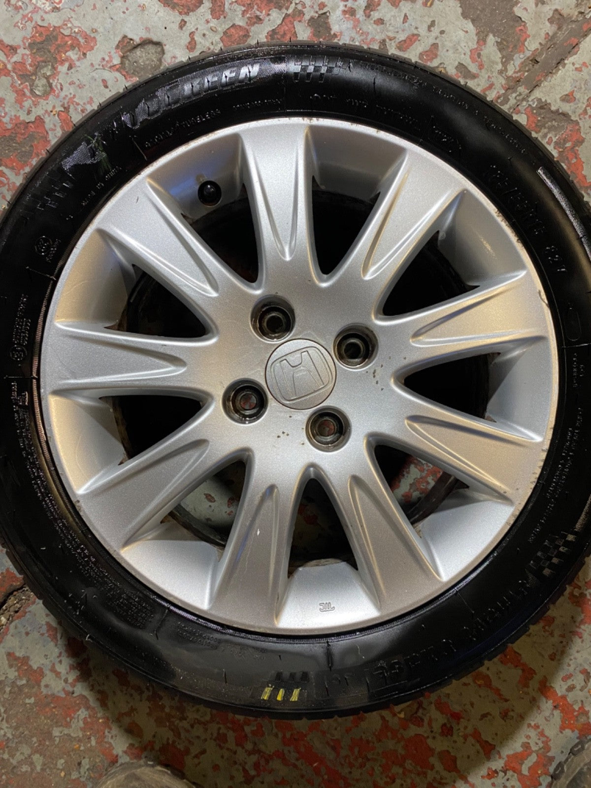 HONDA  JAZZ MK2  ALLOY WHEEL 15'' TYRE 185X55X15 2002 20081
