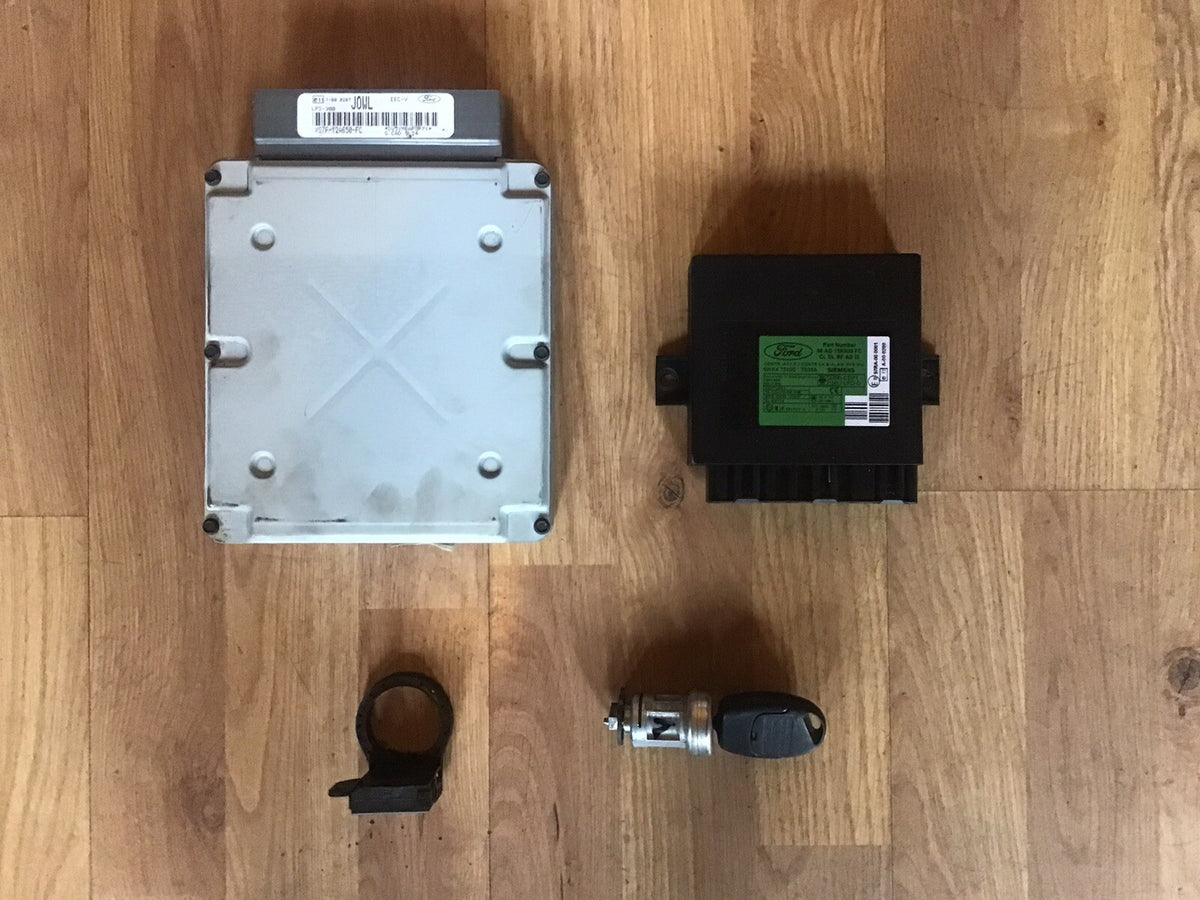 FORD MODEO MK2 2.0 PETROL ECU KIT XS7F 12A650 FC JOWL 1996 20001