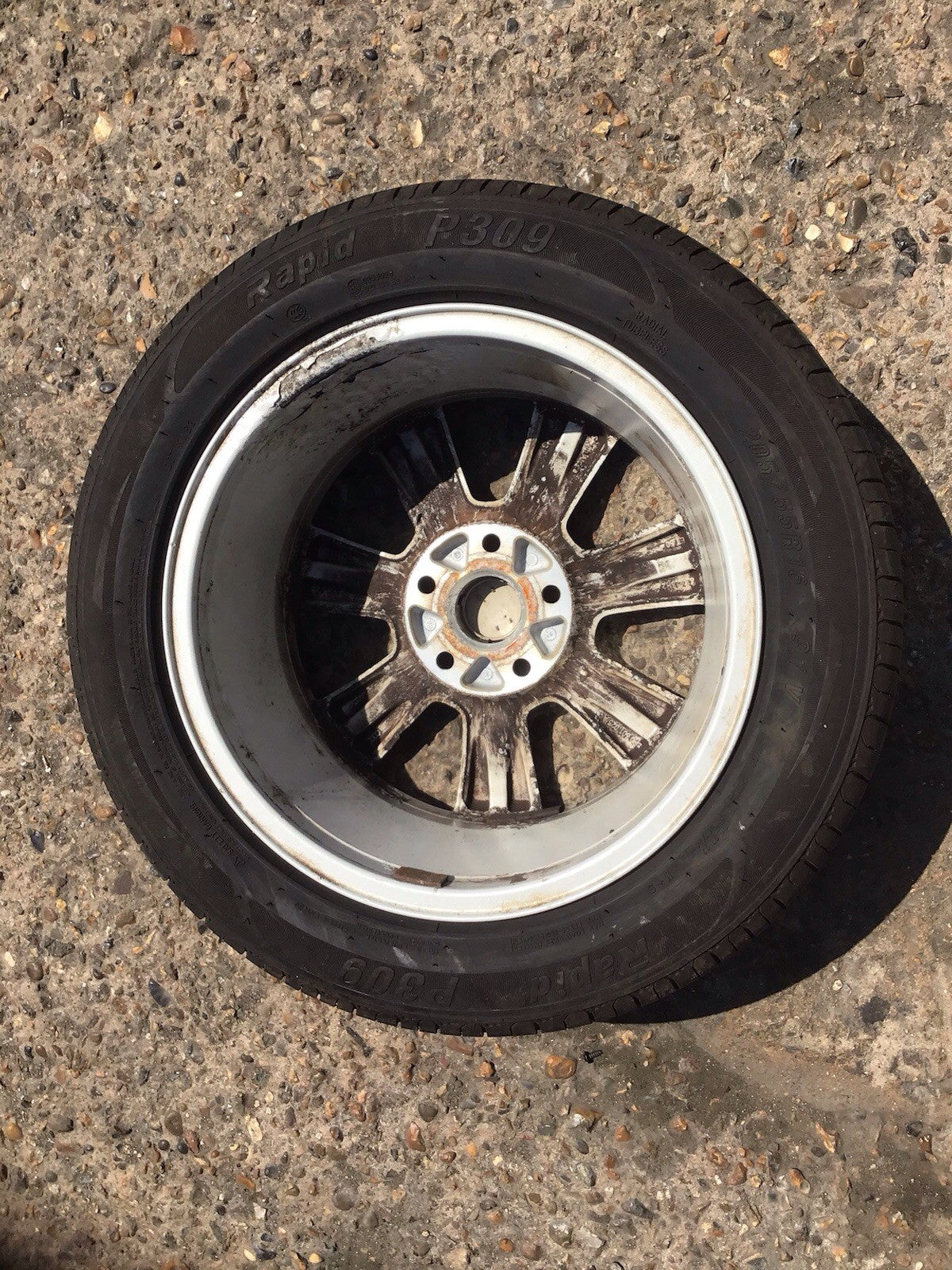 AUDI A3 8P ALLOY WHEEL 16'' TYRE 205X55X16 8P0601025A 2004 20085