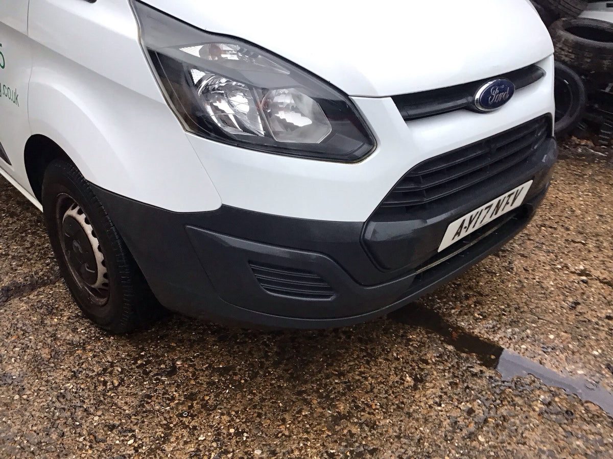 FORD TRANSIT CUSTOM FRONT BUMPER WHITE 2013 20184