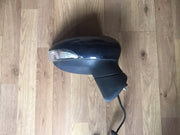 FORD FIESTA MK7 DRIVER'S  SIDE O/S DOOR MIRROR PANTHER BLACK METALLIC 2009 20121