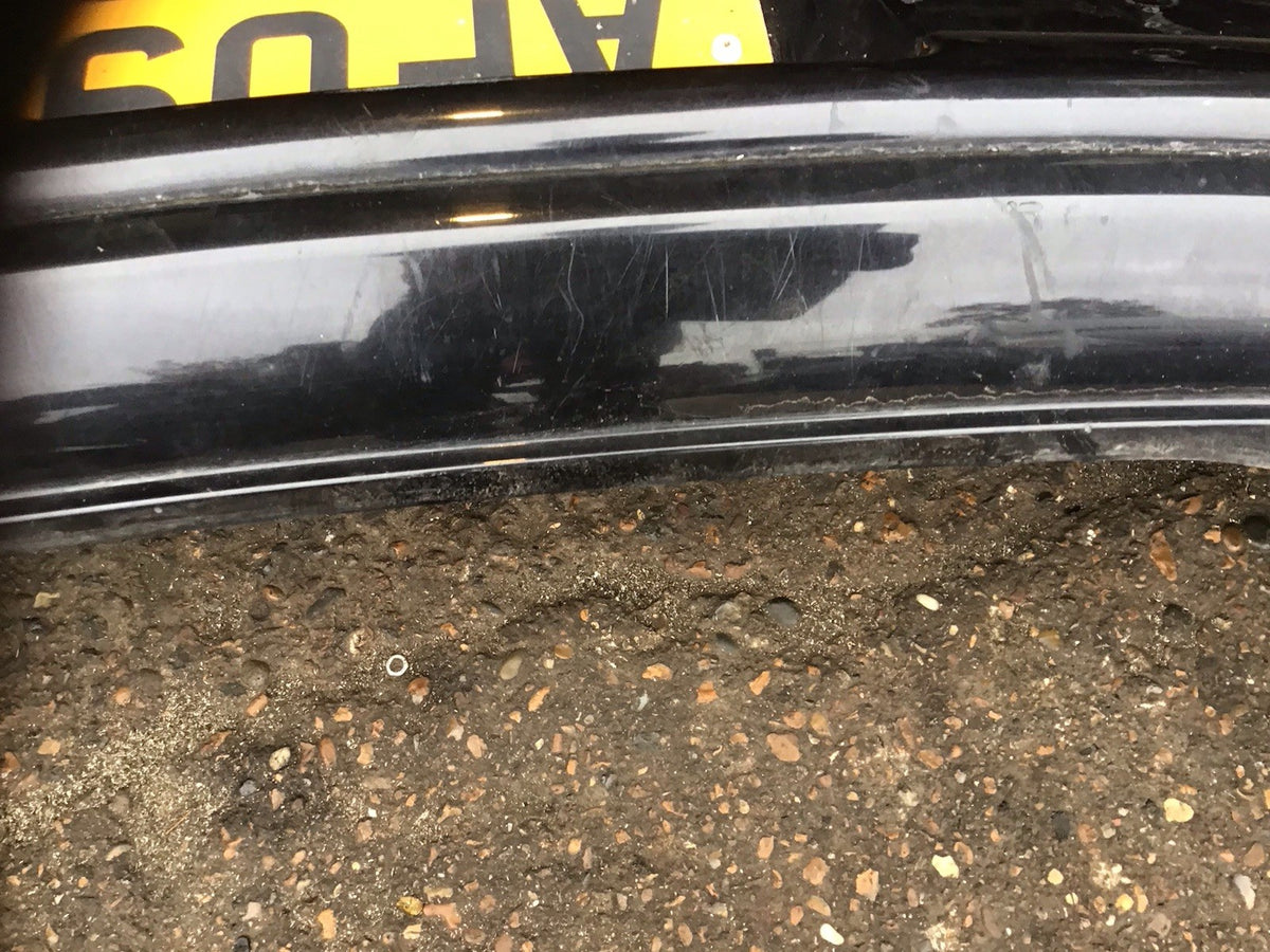 VOLKSWAGEN POLO 9N3 REAR BUMPER BLACK PEARL LC9X 2005 200814