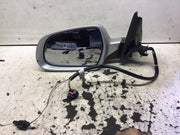 AUDI A4 B8 PASSENGER'S SIDE DOOR MIRROR IN METLLIC ICE SILVER LX7W 2008 201211