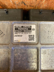 TOYOTA YARIS MK2 1.3 PETROL ECU  89661 0D400 1NR FE SEMI AUTOMATIC 2006 20111