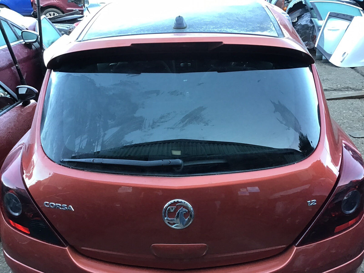 VAUXHALL CORSA D TAILGATE CHILLI ORANGE METALLIC Z50K 3 DOOR MODEL 2006 20148