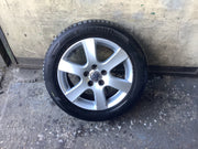 VOLKSWAGEN POLO 9N3 ALLOY WHEEL 15'' 6Q0601025R WITH TYRE 195X55X15 2005 20090