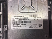MERCEDES A CLASS W169 1.5 PETROL ENGINE CONTROL UNIT ECU A0024463140 2005 20123