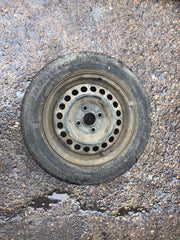 HONDA JAZZ MK2  SPARE WHEEL 14''  STEEL RIM TYRE 175X65X14  2002 20081