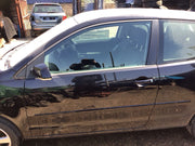 VOLKSWAGEN POLO 9N3 PASSENGERS SIDE N/S FRONT DOOR DIAMOND BLACK LC9Z 2005 20082