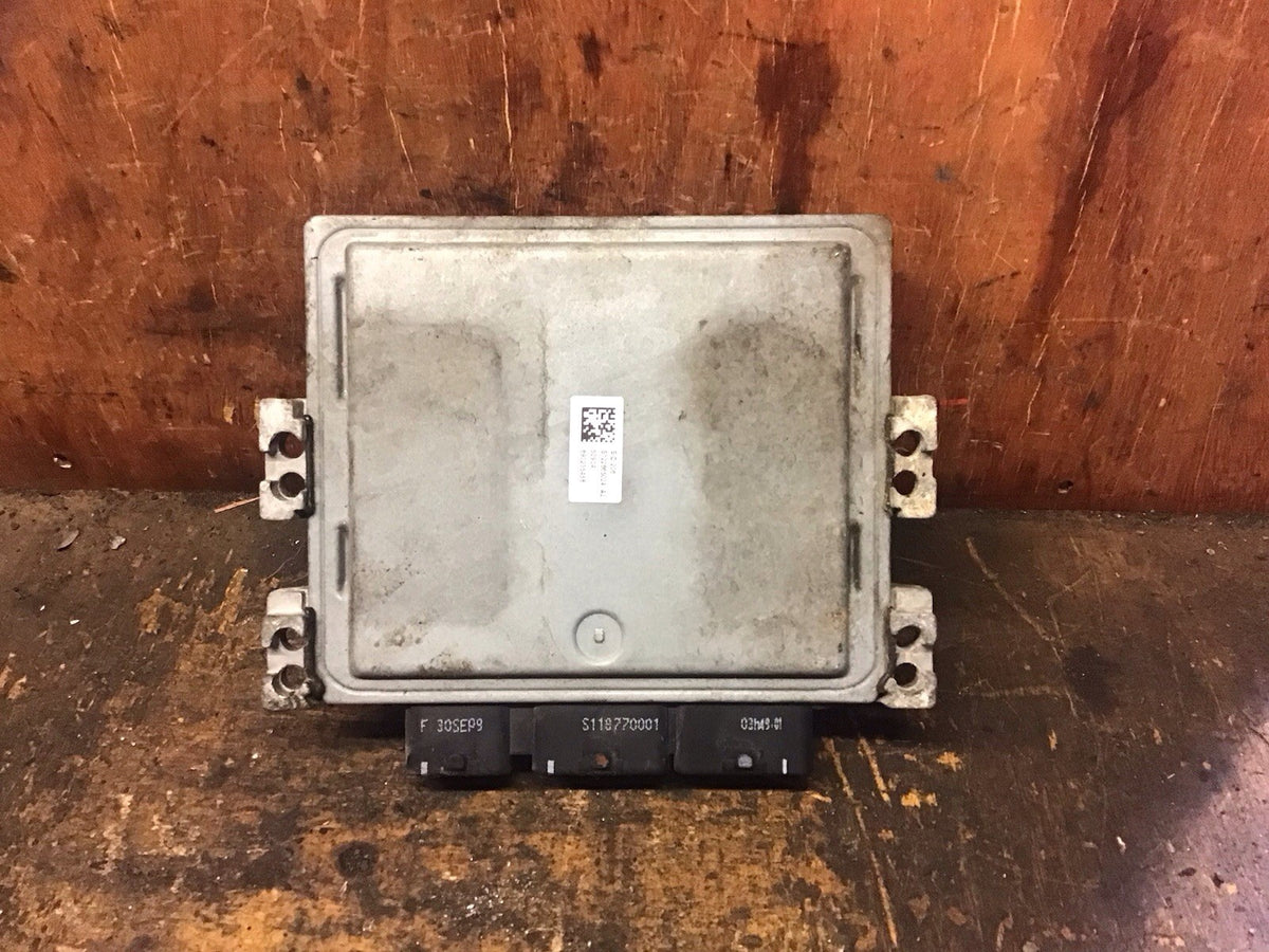 FORD FIESTA MK7 1.4 TDCI EURO4 ENGINE ECU 8V21 12A650 EC 2009 20124