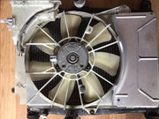 TOYOTA YARIS MK3 1.3 PETROL COMPLETE RADIATOR FAN COOLING 2001 20066