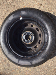FORD FIESTA MK7 SPARE WHEEL 14'' STEEL RIM TYRE 175X65X14 2009 201710