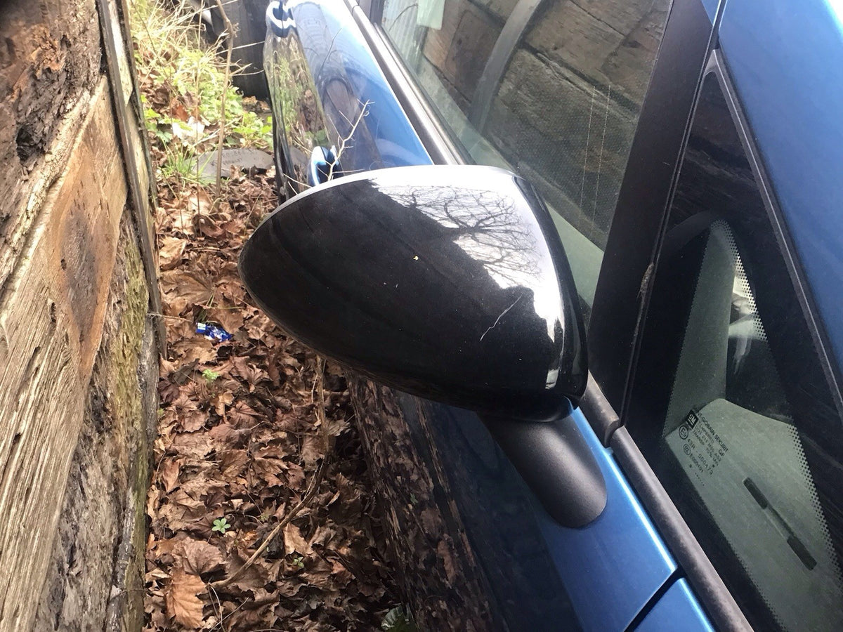 VAUXHALL CORSA E DRIVERS SIDE O/S WING MIRROR CARBON FLASH BLACK 2015 20191