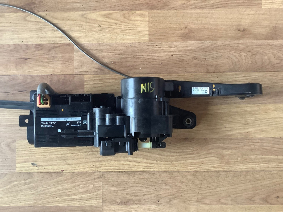 VOLKSWAGEN SHARAN MK2 PASSENGERS SIDE SLIDING REAR DOOR MOTOR 7N0959244 10 20232