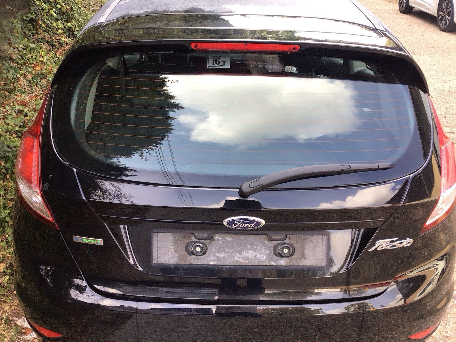 FORD FIESTA MK7 TAILGATE SHADOW MICA  BLACK  2009 20170