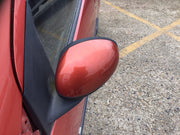 PEUGEOT 107 PASSENGER'S SIDE N/S DOOR MIRROR ORANGE MANDALINE KHF 2005 20131