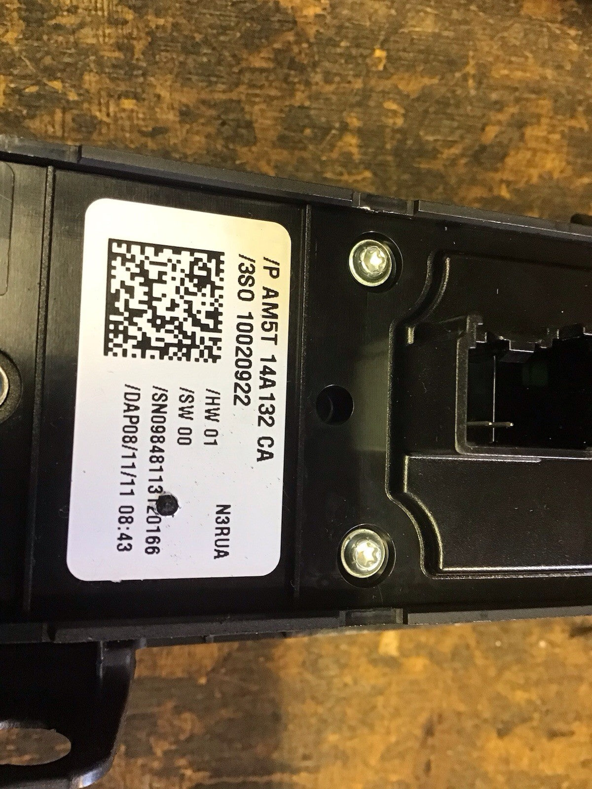 FORD FOCUS MK3 ELECTRIC WINDOW CONTROL UNIT SWITCH AM5T14A132CA 2011 20148