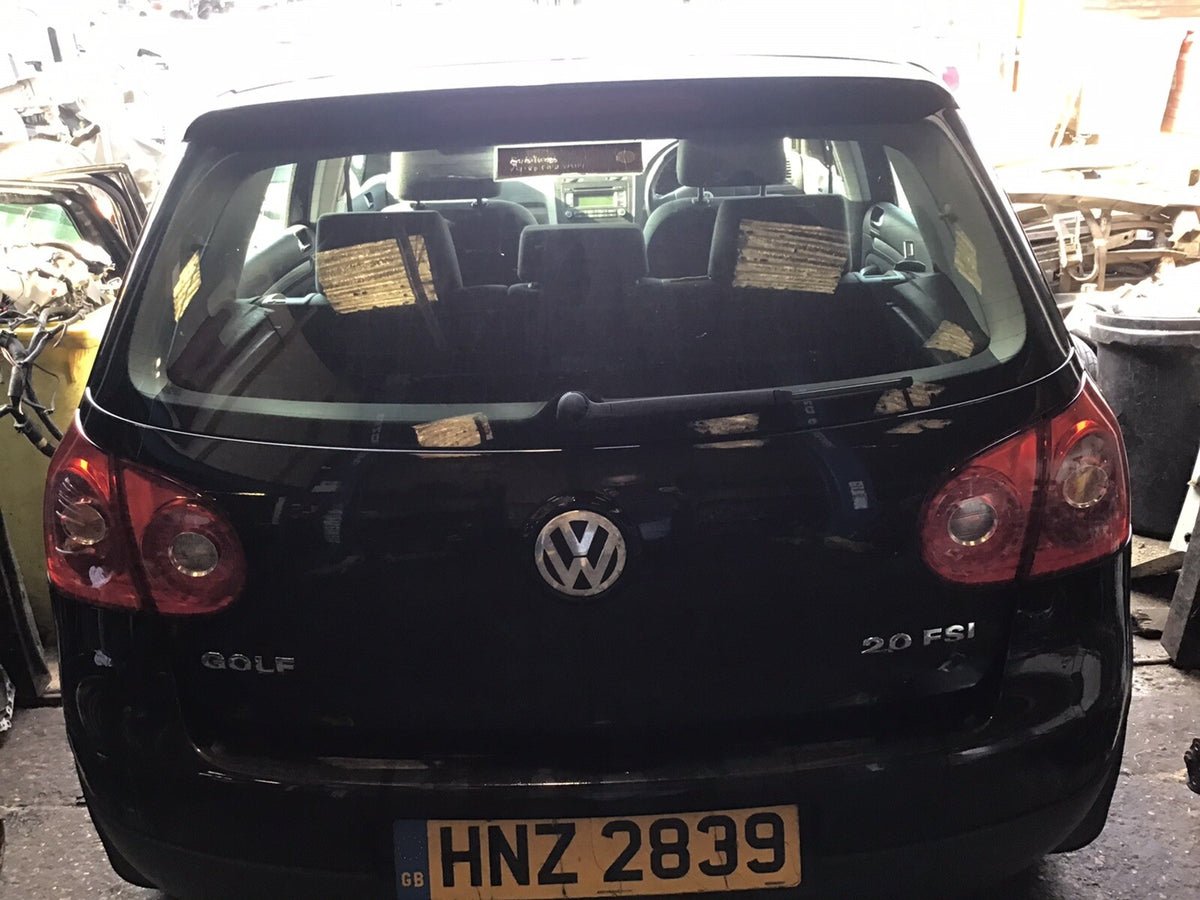 VOLKSWAGEN GOLF MK5 TAILGATE IN METALLIC BLACK LC9Z 2004 20081