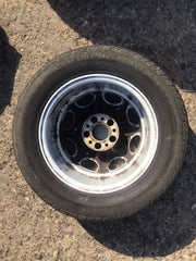 MERCEDES S CLASS W126 ALLOY WHEEL 15'' TYRE 8 HOLE 225X60X15 1980 19915