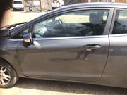FORD FIESTA MK7 PASSENGERS SIDE N/S FRONT DOOR MAGNETIC GREY J7 3 DOOR 2008 20173