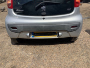 CITROEN C1 PEUGEOT 107 REAR BUMPER GRIS GALLIUM METALLIC KTB 2005 20112